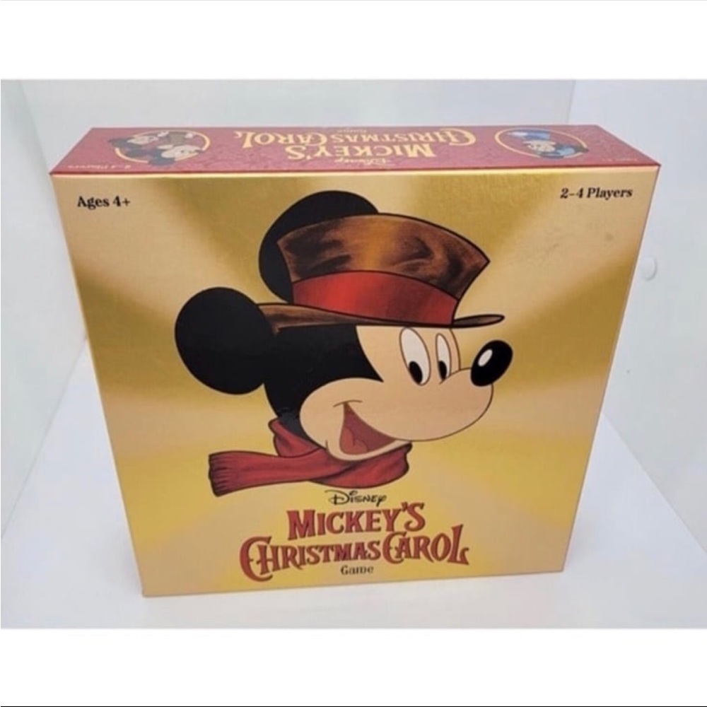 Disney Mickey's Christmas Carol Game Box - Red and Green
